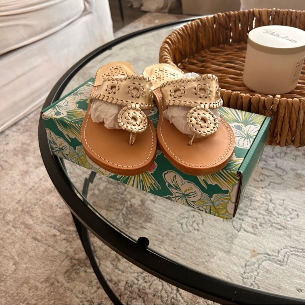 Palm Beach Sandals Platinum